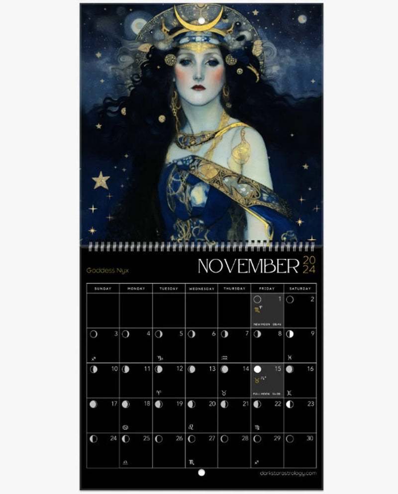 Dark Goddess 2024 Calendar